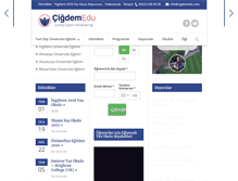 Tablet Screenshot of cigdemeducation.com